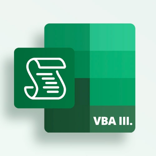 Microsoft Excel VBA III.